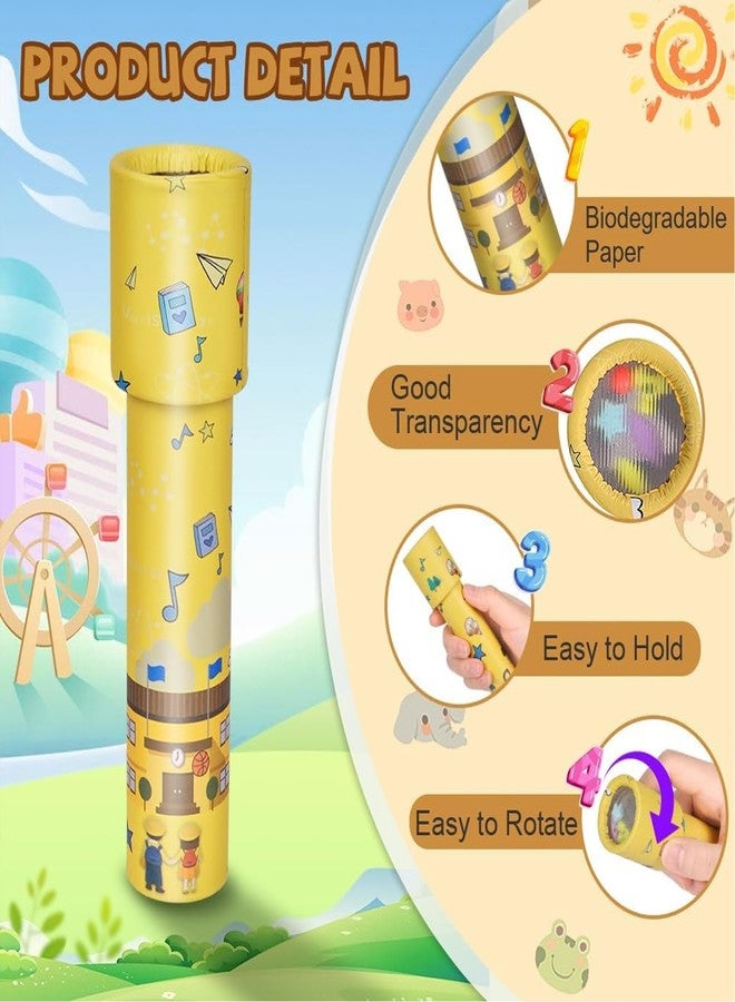 سنابترون هدايا تذكارية من سنابترون - 18 قطعة من الكاليديوسكوب للأطفال - أفضل هدايا تذكارية لحفلات أعياد الميلاد للأطفال / أفكار لحفلات أعياد الميلاد بكميات كبيرة / هدايا فريدة من نوعها من الكاليديوسكوب للبنات والأولاد والمراهقين، متعددة الألوان (18 قطعة) - Image 2